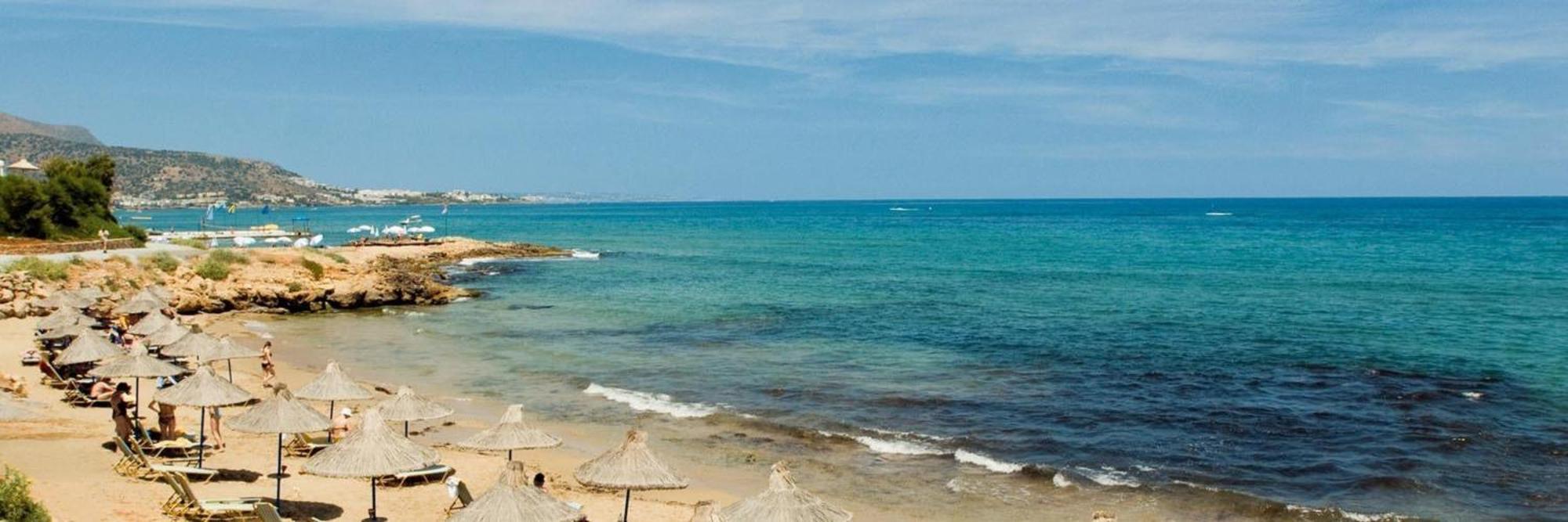 Stalis Lux Beach Apartment Bagian luar foto