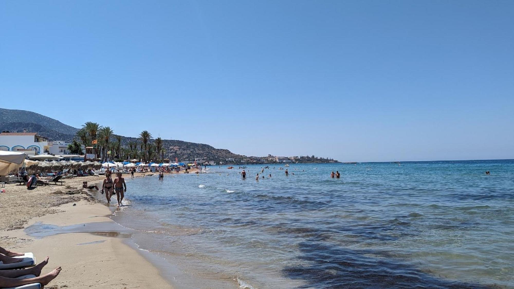 Stalis Lux Beach Apartment Bagian luar foto